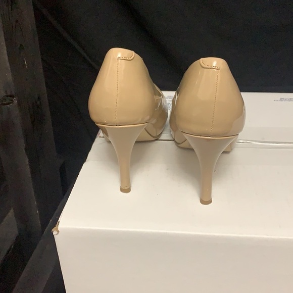 MADDEN Girl- Getta 3 1/2 inch beige heels - Picture 3 of 5